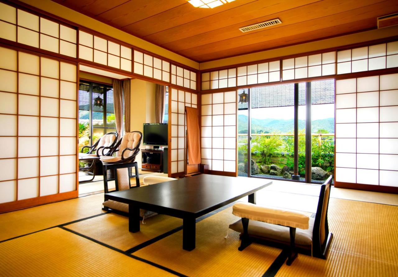 Kyoto Arashiyama Onsen Ryokan Togetsutei Kültér fotó