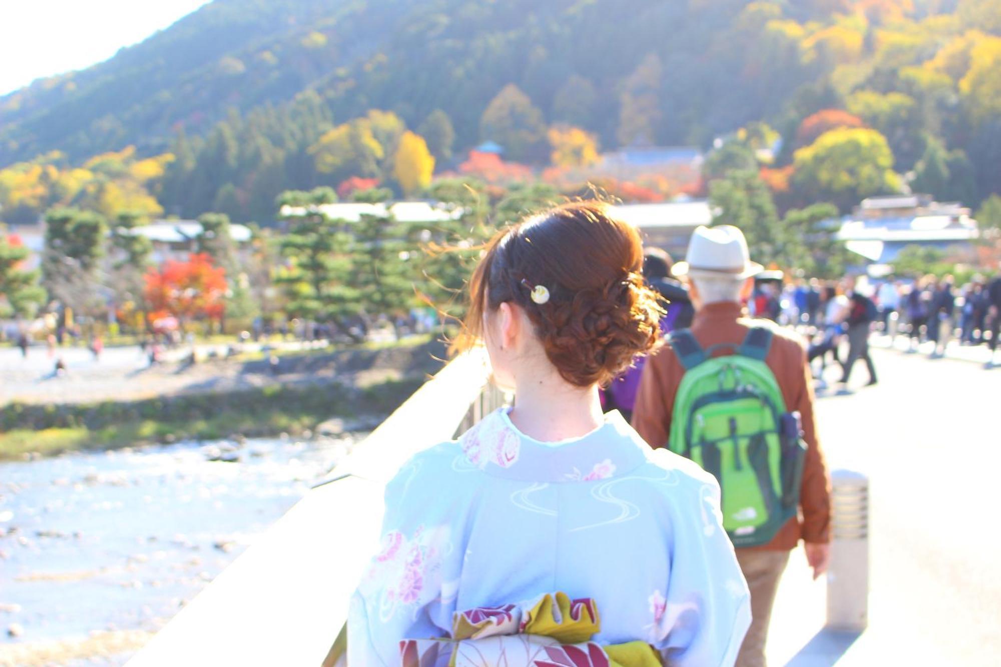 Kyoto Arashiyama Onsen Ryokan Togetsutei Kültér fotó